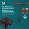CASARIA Servicetafel, grijs, 70 cm, inclusief tafelkleed, Productafbeelding-voorbeeld 3