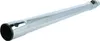 A chrome-plated vacuum cleaner extension tube, angled slightly upwards and to the right, against a white background. Produktbild-Vorschau