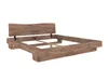 Holzbett Sendai Akazie gebürstet 140x200 cm Produktbild-Vorschau 2