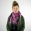 Palituch - grün-khaki - pink - Kufiya PLO Tuch Produktbild-Vorschau 6