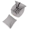 A dog car seat and a separate cushion are shown on a white background. Produktbild-Vorschau