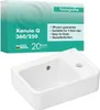hansgrohe Xanuia Q Handwaschbecken 360/250 mit Hahnloch und Produktbild-Vorschau 7