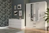 Cdf Romana 160 Specchio 2 Cassetti 160Cm Bianco Anteprima dell’immagine prodotto 3