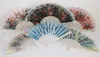 120 Fächer spanisch weiß Blumen bunt pvc Flamenko Produktbild-Vorschau 4