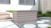 Záhradný box G21 Denver 400 L, šedý plechový Náhľad obrázku produktu 4