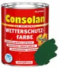 Consolan Wetterschutz-Farbe 0,75 L royalgrün Produktbild-Vorschau 1