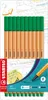 Fineliner - STABILO bod 88 - balenie 10 ks - zelený Náhľad obrázku produktu 16