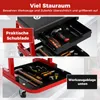COSTWAY Werkstatthocker mit Rollen, Schublade & Ablage, Produktbild-Vorschau 5