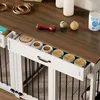 Große Hundekäfig mit 2 Schubladen und 2 Türen für 2 Hunde, Produktbild-Vorschau 4