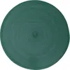 Set de table tressé, 38 cm, vert émeraude - SG Secret de Voir les images du produit 1