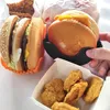 Support pour hamburger, en silicone - Noir Voir les images du produit 3