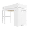 Flieks Etagenbett 90x200cm mit Kleiderschrank, Kinderbett Produktbild-Vorschau 9