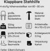 Skládací stojací pomůcka Amigo od firmy Bischoff & Bischoff Náhled obrázku produktu 6