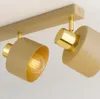 LUXOLAR - LED Deckenleuchte 2-flammig Beige/Gold E27 60W - Produktbild-Vorschau 10