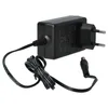 A black power adapter with a cord and connector. Produktbild-Vorschau