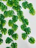 Girlande mit Monsterablättern, Monstera-Anhänger 73 cm, Produktbild-Vorschau 5