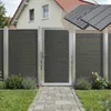 Gartentor 'Segovia' Gartentür 180 x 90 cm WPC Holzdekor Produktbild-Vorschau 2