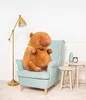 Gustaw Teddybär Groß XXL (Braun, 80cm) Wasserschwein Henry Produktbild-Vorschau 2