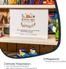 HMF Supporto da tavolo in acrilico DIN A4, espositore a T Anteprima dell’immagine prodotto 6