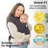 KeaBabies Babytrage Ab Geburt - Atmungsaktive Produktbild-Vorschau 3