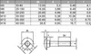 Schlossschrauben Teilgewinde Edelstahl DIN 603 (M 8X65 mm, Produktbild-Vorschau 5
