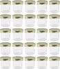 WELLGRO Einmachgläser mit Schraubdeckel - 72 ml, 5,5 x 5,5 Produktbild-Vorschau 1