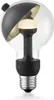 Home Sweet Home LED-Lampe Sphere schwarz-gold G80 E27 3W Produktbild-Vorschau 1