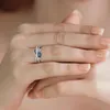 Damen-Ring, X-förmiger Zirkonia-Schmuck, Vintage-Ring mit Produktbild-Vorschau 3