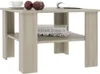 vidaXL Table basse en chêne Sonoma 60x60x42 cm Matériau Voir les images du produit 8