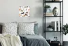MuchoWow® Poster Pferde - Weiß - Muster - Mädchen - Kinder Produktbild-Vorschau 4