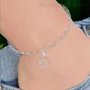 Bettelarmband 925 Echtsilber mit Unendlichkeit Produktbild-Vorschau 3