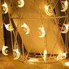 Ramadan Lichterkette 1.5M 10LED Mond mit Sternen Muslim Produktbild-Vorschau 3