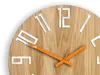 ModernClock, Wanduhr, Wohnzimmer, 33cm, große Wanduhr aus Produktbild-Vorschau 2