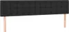 vidaXL Kopfteile Schwarz 180x5x78/88 cm Kunstleder Produktbild-Vorschau 1