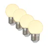 Illu-/Partylichterkette 40m - Außenlichterkette weiß -Made in Germany - 40 warmweiße LED Kugellampen Produktbild-Vorschau