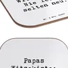 Mr. & Mrs. Panda Personalisierte Glasuntersetzer Vater Produktbild-Vorschau 5