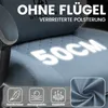 LUCKRACER Herní židle s podnožkou Ergonomická kancelářská Náhled obrázku produktu 6