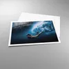 Poster - Poster ohne Rahmen - Tauchen Frau Wellen - 100x70 Produktbild-Vorschau 3