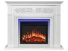 Elektrický krb ArtiFlame Monferrato AF24, bílý, s LED Náhled obrázku produktu 1