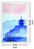 Temple Forest and Dawn Poster  61 x 91,5 cm Produktbild-Vorschau 5