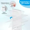 COSTWAY Obojstranná mobilná tabuľa, 120 x 90 cm, magnetická Náhľad obrázku produktu 4