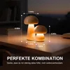 LED Nachttischlampe Nachtlicht Holz (2 Artikel, Produktbild-Vorschau 7