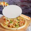 10-calowa łopatka do pizzy z drewnianym uchwytem, okrągła Podgląd zdjęcia produktu 3