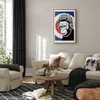 Posterpapier Poster - Monkey Queen 21x30 cm Streetart Produktbild-Vorschau 2