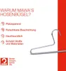 MAWA Hosenbügel, 25er-Set, rutschfest, 35 cm, Silber, Produktbild-Vorschau 3