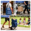 Sekey 3in1 Einkaufstrolley Klappbar Einkaufswagen mit Produktbild-Vorschau 4