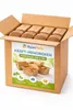 Menübox aus Pappe – Lunchbox Take-away – Braun – 225×165×88 Produktbild-Vorschau 4