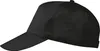 Baumwoll Basecap 5 Panel / Farbe: schwarz Produktbild-Vorschau 2