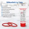 SET 2x O-Ring + Silikonfett passend wie Philips Produktbild-Vorschau 3
