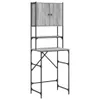 vidaXL Skriňa na práčku šedá Sonoma dub 68x48,5x194 cm Náhľad obrázku produktu 1